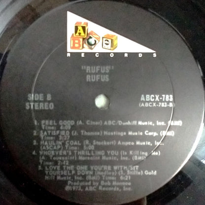 Rufus : Rufus (LP, Album, Pit)