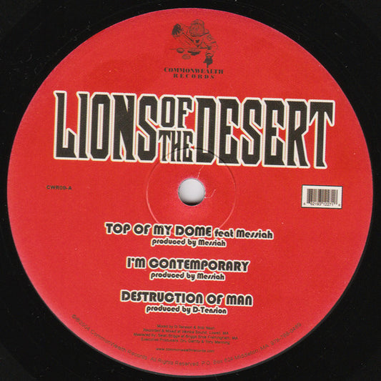 Lions Of The Desert / Effect (4) : Top Of My Dome / Young + Restless (12", EP)