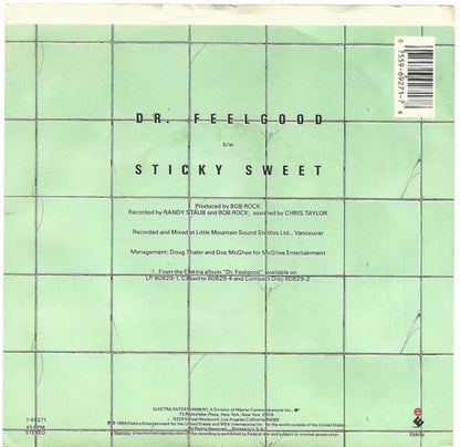 Mötley Crüe : Dr. Feelgood (7", Single, Spe)