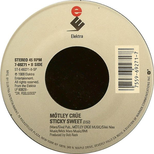 Mötley Crüe : Dr. Feelgood (7", Single, Spe)
