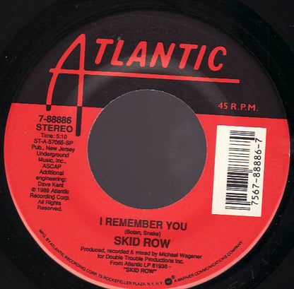 Skid Row : I Remember You (7", Single, Spe)