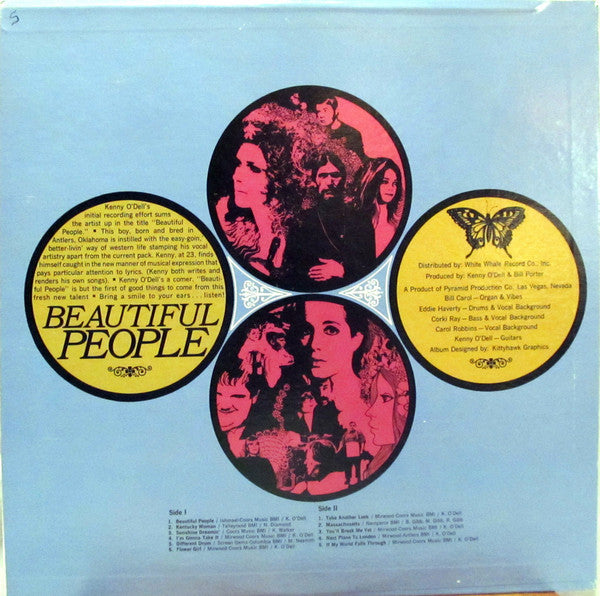 Kenny O'Dell : Beautiful People (LP, Album, Ter)