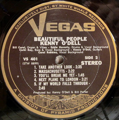 Kenny O'Dell : Beautiful People (LP, Album, Ter)