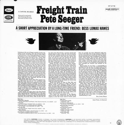 Pete Seeger : Freight Train (LP, Album, RE, Duo)