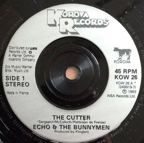 Echo & The Bunnymen : The Cutter (7", Single, Sil)