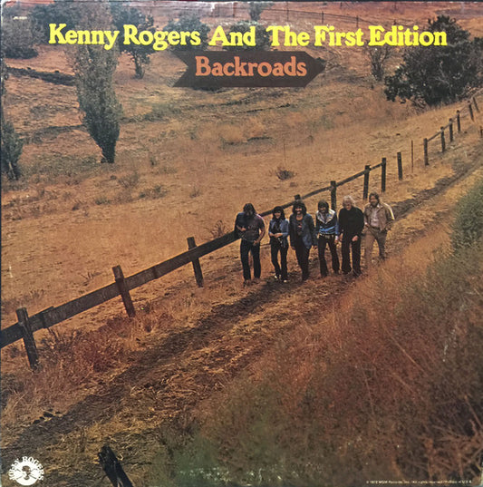 Kenny Rogers & The First Edition : Backroads (LP, Album)