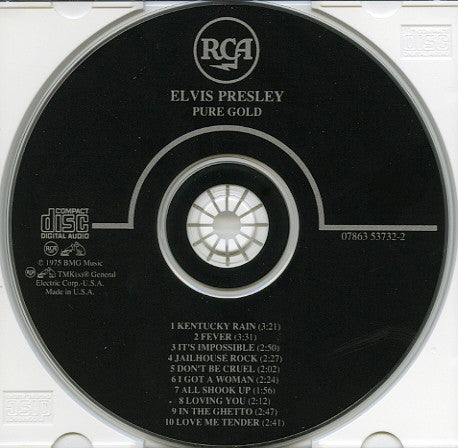 Elvis Presley : Pure Gold (CD, Comp, RE, RM)