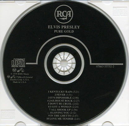 Elvis Presley : Pure Gold (CD, Comp, RE, RM)