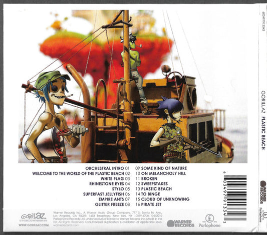 Gorillaz : Plastic Beach (CD, Album, RE, Gat)
