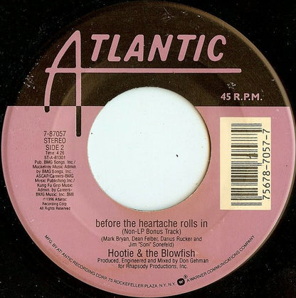 Hootie & The Blowfish : Old Man & Me (When I Get To Heaven) (7")