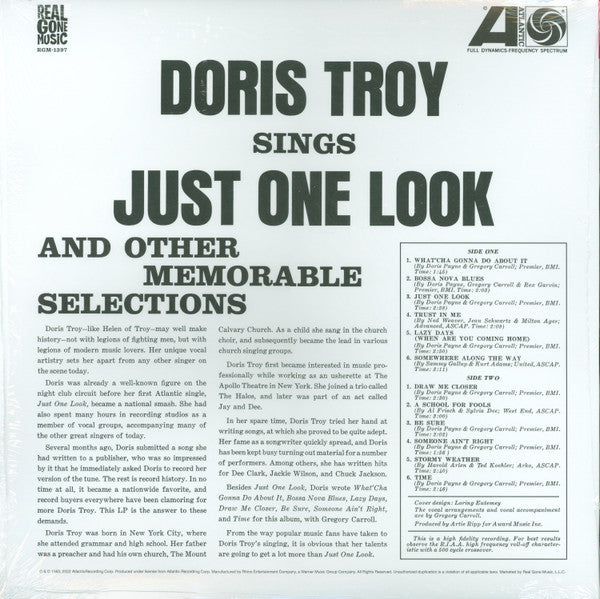 Doris Troy : Just One Look (LP, Album, RE, Eme)