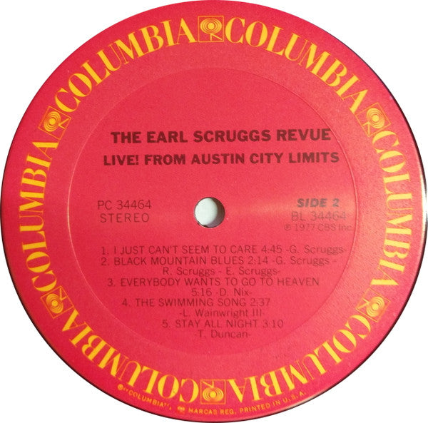 The Earl Scruggs Revue* : Live! From Austin City Limits (LP, Pit)