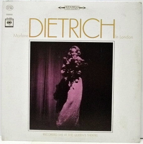 Marlene Dietrich : Dietrich In London (LP, Album)