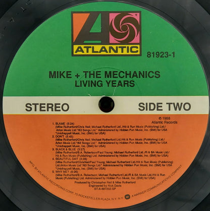 Mike & The Mechanics : Living Years (LP, Album, SP )