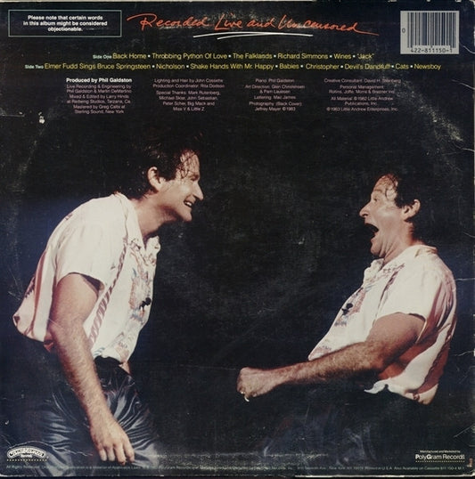 Robin Williams : Throbbing Python Of Love (LP, Album, 26 )