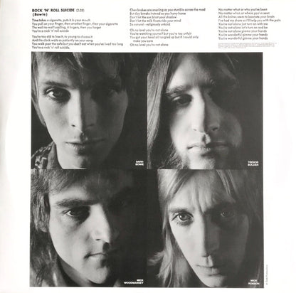 David Bowie : The Rise And Fall Of Ziggy Stardust And The Spiders From Mars (LP, Album, RE, RM, Hal)