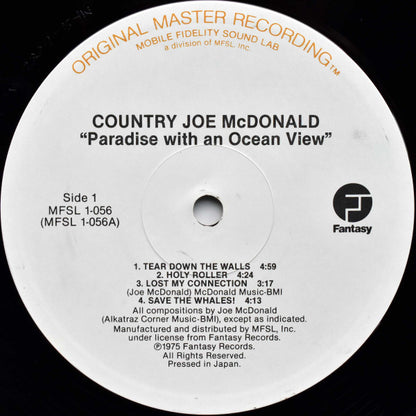 Country Joe McDonald : Paradise With An Ocean View (LP, Album, Ltd, RE, RM)