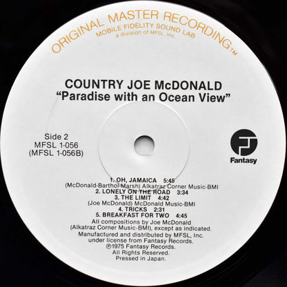 Country Joe McDonald : Paradise With An Ocean View (LP, Album, Ltd, RE, RM)
