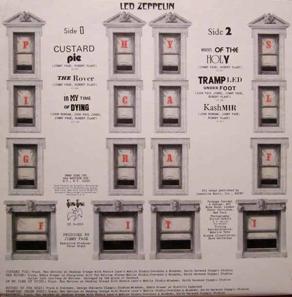 Led Zeppelin : Physical Graffiti (2xLP, Album, SP )