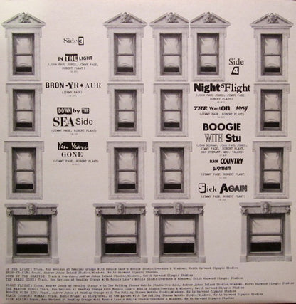 Led Zeppelin : Physical Graffiti (2xLP, Album, SP )