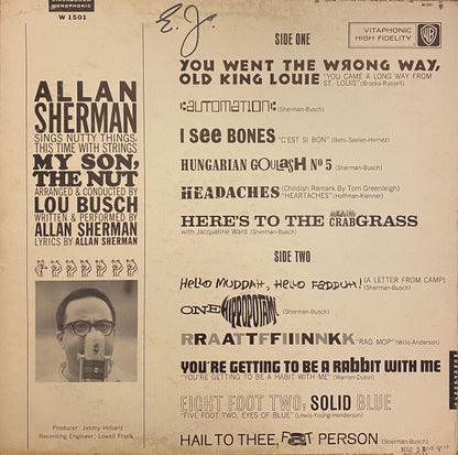 Allan Sherman : My Son, The Nut (LP, Album, Mono)