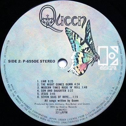 Queen : Queen (LP, Album, RE)