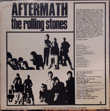 The Rolling Stones : Aftermath (LP, Album, Bes)