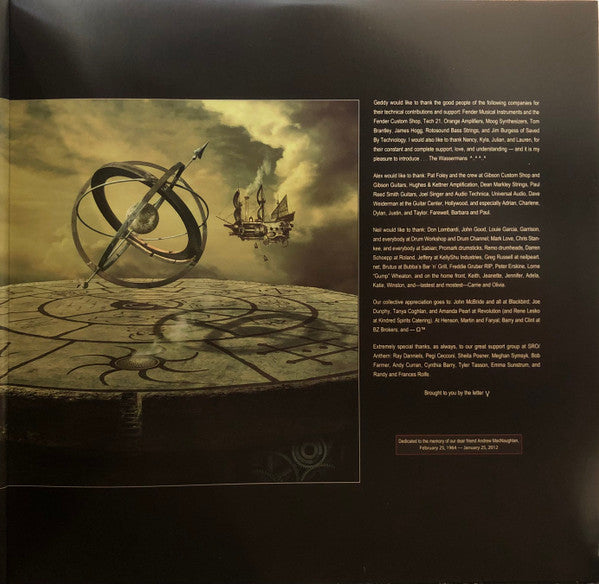 Rush : Clockwork Angels (2xLP, Album, RE, RP, 180)