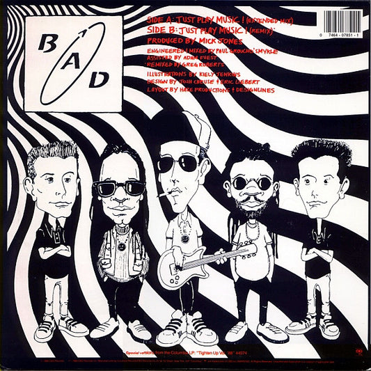 Big Audio Dynamite : Just Play Music! (12")