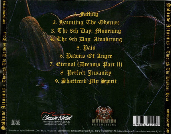 Solitude Aeturnus : Through The Darkest Hour (CD, Album, RE, RM)