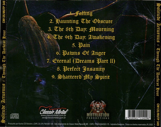 Solitude Aeturnus : Through The Darkest Hour (CD, Album, RE, RM)
