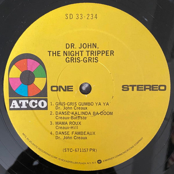 Dr. John, The Night Tripper : Gris-Gris (LP, Album, RE, PR )