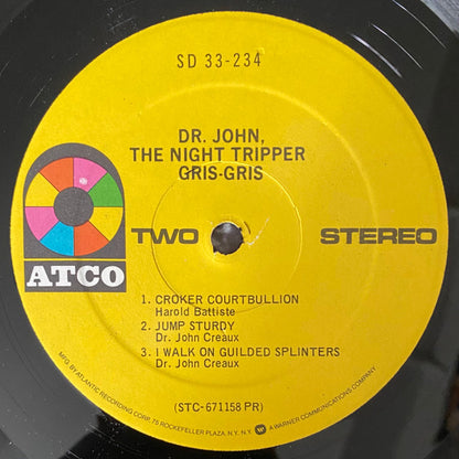 Dr. John, The Night Tripper : Gris-Gris (LP, Album, RE, PR )
