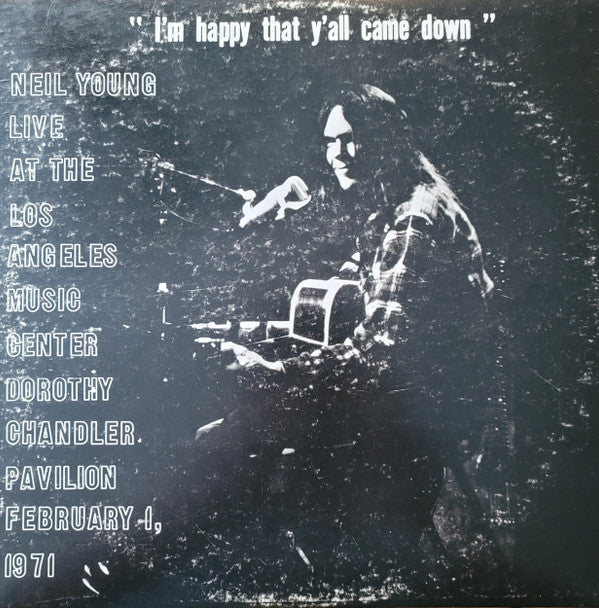 Neil Young : Dorothy Chandler Pavilion 1971 (LP, Album, RM)