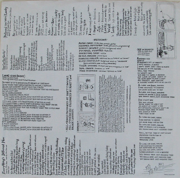 'Til Tuesday : Everything's Different Now (LP, Album)