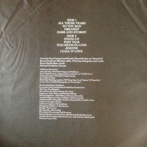 Orion The Hunter : Orion The Hunter (LP, Album, Pit)