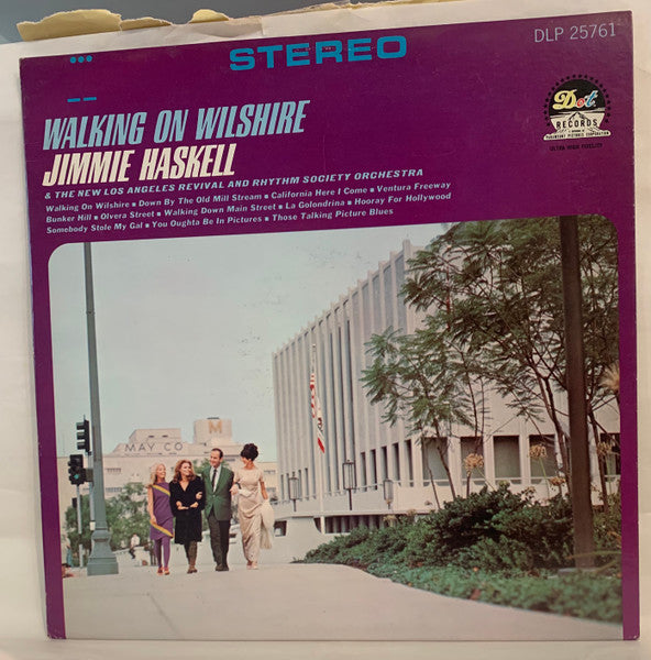 Jimmie Haskell : Walking On Wilshire (LP, Album, Ind)