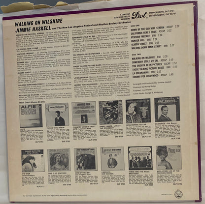 Jimmie Haskell : Walking On Wilshire (LP, Album, Ind)