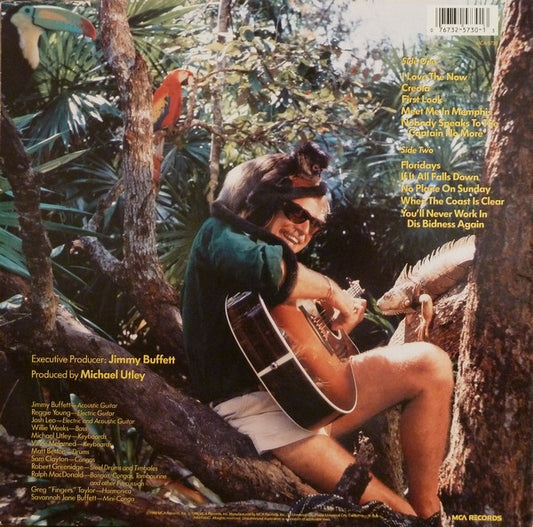 Jimmy Buffett : Floridays (LP, Album, Glo)