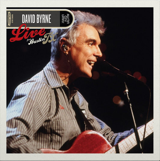 David Byrne : Live From Austin TX (2xLP, Album, Yel)