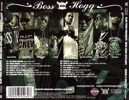 Slim Thug Presents Boss Hogg Outlawz : Serve & Collect (CD, Album)