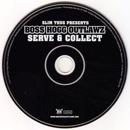 Slim Thug Presents Boss Hogg Outlawz : Serve & Collect (CD, Album)