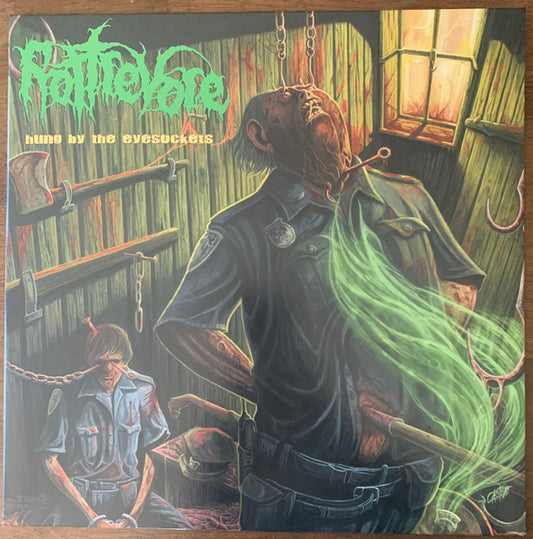 Rottrevore : Hung By The Eyesockets (12", S/Sided, EP, Etch, Ltd, RE)