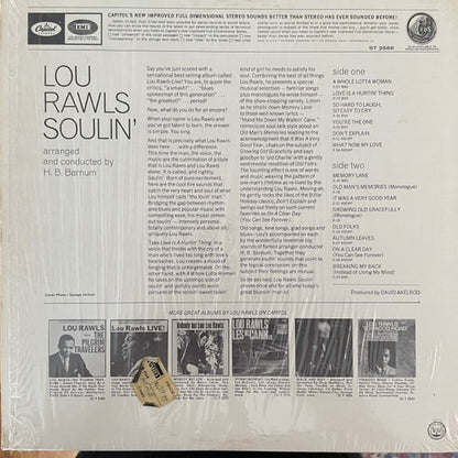 Lou Rawls : Soulin' (LP, Album, Ter)