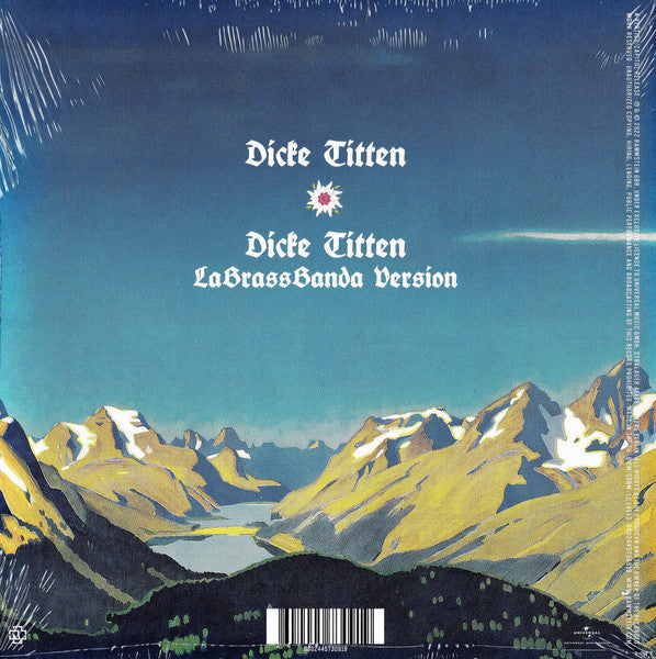 Rammstein : Dicke Titten (7", Single)