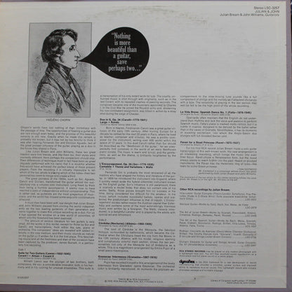 Julian Bream & John Williams (7) : Julian & John (LP, Album)