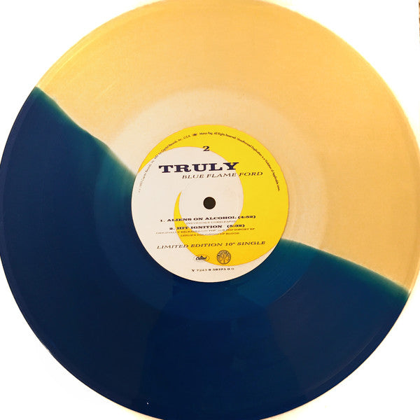 Truly : Blue Flame Ford (10", Single, Ltd, Blu)