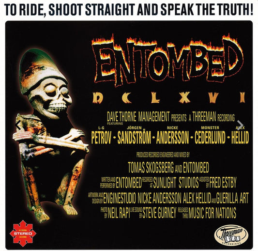 Entombed : To Ride, Shoot Straight And Speak The Truth (LP, Album, Ltd, RE, RM)