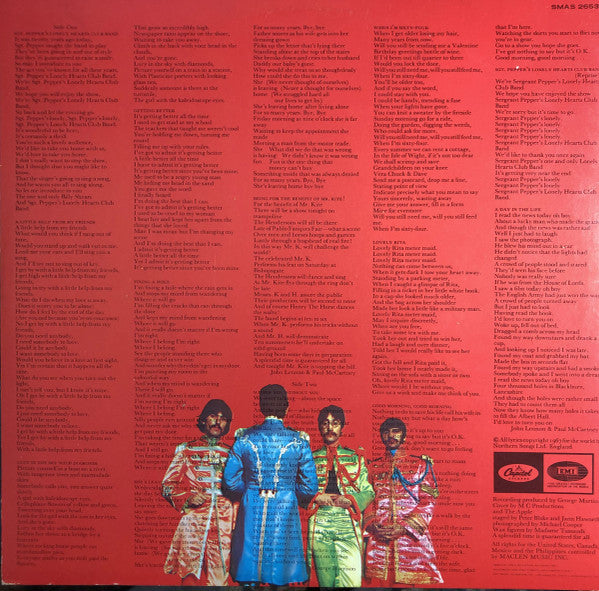 The Beatles : Sgt. Pepper's Lonely Hearts Club Band (LP, Album, RE, Win)