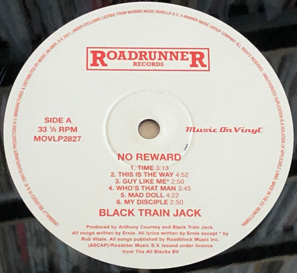 Black Train Jack : No Reward (LP, Album, RE, 180)